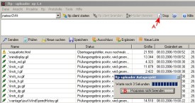 arrt de FTP-Uploader